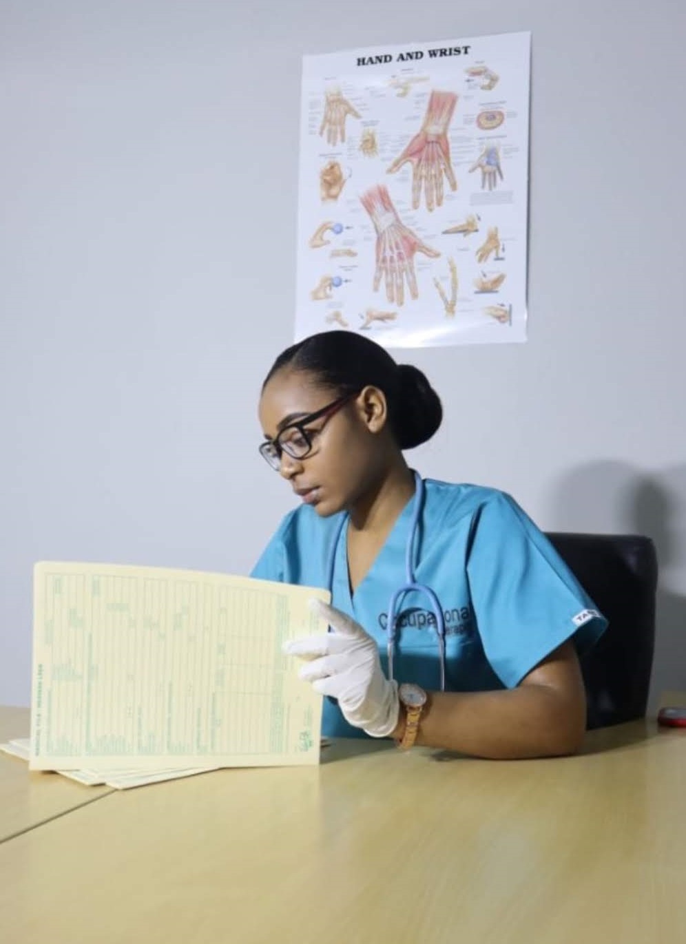 Occupational therapy portrait